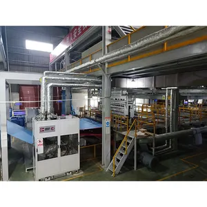 Baby Diapers Raw Material Producing Machine SMS Spunbond And Meltblown Nonwoven Fabric Production Line