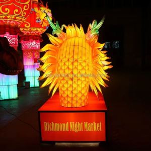 Enseigne géante lumineuse tête de dragon chinois, sculpture lanterne Loong éclairée par LED, étanche, sécurisée, de luxe, pour le Nouvel An - Product Image 4