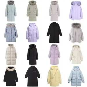 Winter Puffer Jas Dames Warme Capuchon Katoenen Gewatteerde Vrouwen Slanke Lange Down Winterjassen Vrouwen Jassen Plus Size