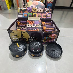 Caja Sorpresa de Halloween con Squishies de Dumpling, Juguete Antiestrés Brillante con Efecto Mármol para Niños, Ideal para Fiestas, Bonito Regalo Coleccionable - Product Image 2