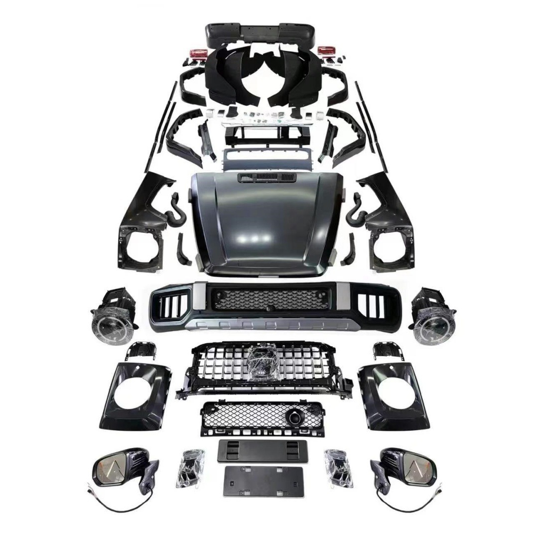 w463 w464のための新しいgクラスw465 g450d g63フロントバンパーグリル