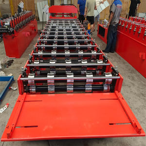 Farbe Stahl Metall Hoson Car Box Container Platte Wand platte Blech Rollen form maschine Car Board Making <span class=keywords><strong>Machine</strong></span> Preis - Product Image 5