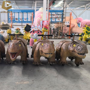 SGBC2522, Venta Caliente, Auto de Dinosaurio Recargable Resistente al Desgaste para Niños, para Parque de Atracciones - Product Image 3