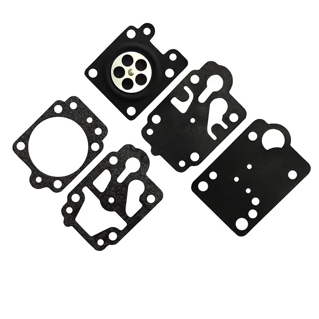 Kit Gasket Diafragma Pembangunan Kembali Perbaikan Karburator Pengganti D10-WLA Walbro K10-WLA untuk Walbro WLA Karburator Blower PB-500 Gema