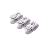 Vente en gros sans aiguille anti-course pour drap de lit porte-housse de couette couvertures en plastique attache de matelas de couette de pouce porte-boucle