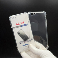 Vente en gros de haute qualité pour iPhone 6G/6S étuis de téléphone portable antichoc couverture en TPU souple transparente