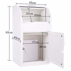 Hộp Bưu Kiện Lớn Gắn Tường Có Khóa - Product Image 2