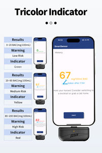 China Hersteller Bester Preis Tragbarer Alkohol <span class=keywords><strong>tester</strong></span> Smart Sensor Drunk Driving Selbst test Atem alkohol <span class=keywords><strong>tester</strong></span> - Product Image 4