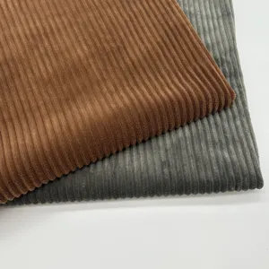 Wholesale Customization Polyester Rib Knit Striped Upholstery Fabric For Cushion Cover