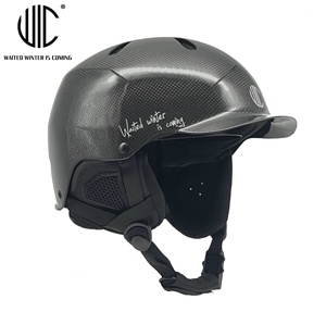 全碳纤维透气轻量超轻头盔，适用于滑雪板和滑雪板滑雪 - Product Image 2