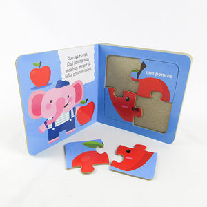 Personalizado niños inglés <span class=keywords><strong>preescolar</strong></span> libros historia <span class=keywords><strong>actividad</strong></span> jugar libros magnéticos rompecabezas para niños - Product Image 3