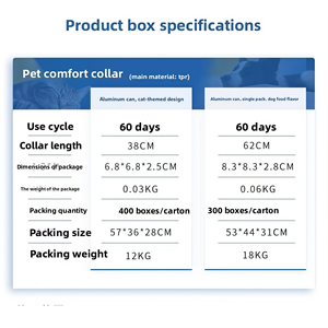 <span class=keywords><strong>Collare</strong></span> Calmante di Lusso per Animali Domestici, Morbido, Regolabile, Impermeabile, Protezione di 8 Mesi per Cani e Gatti, Riduce l'Ansia - Product Image 6