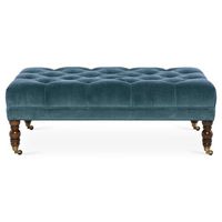 Pouf ottoman élégant en cuir avec coussins moelleux, structure durable et utilisation polyvalente, idéal comme repose-pieds ou siège supplémentaire