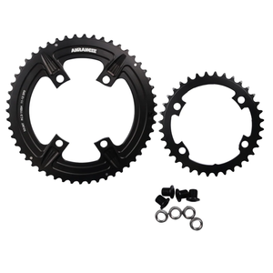 Plateau ANRANCEE 50-34T 52-36T 53-39T couronne vélo de <span class=keywords><strong>route</strong></span> manivelle plateau roue pour 5800 R7000 R8000 R8100 pédalier - Product Image 3