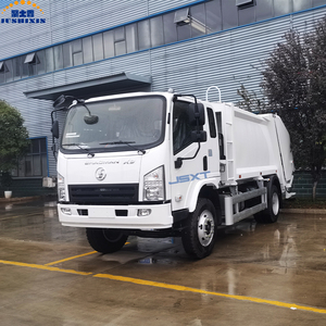 מטען מטען אחורי אשפה יכול אשפה משאית/פסולת מנוע פסולת יעילה מכונת איסוף אשפה למכירה - Product Image 3