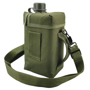 Muestra gratuita: Cantimplora de supervivencia cuadrada verde oliva de 2L para exteriores con promoción de bajo precio - Product Image 3