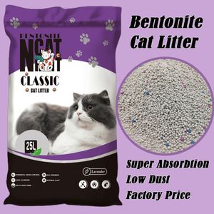 Fournisseur de litière pour chat en gros, litière pour chat en bentonite 100% naturelle à agglomération rapide - Product Image 1