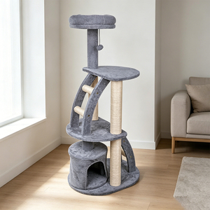 Arbre à <span class=keywords><strong>chat</strong></span> en sisal et bois pour escaliers, vente en gros du fabricant - Product Image 6