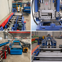 Machine de formage à froid entièrement automatique pour poutrelles en CZ, idéale pour la production de structures en acier pour entrepôts, certifiée CE - Offre Spéciale