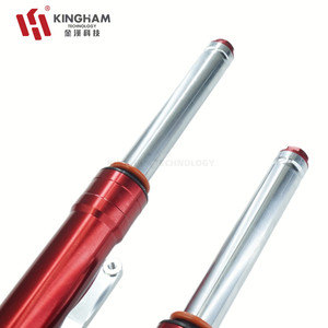 Suspension de moto KINGHAM pour <span class=keywords><strong>HONDA</strong></span> Vario Click <span class=keywords><strong>125</strong></span>/150 aluminium CNC personnalisation 410mm amortisseur avant de moto - Product Image 3