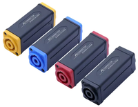 Connecteur de coupleur Powercon 3 broches 20A 250v entrée vers sortie vers femelle à femelle adaptateur prise Powercon câble boîte d'extension