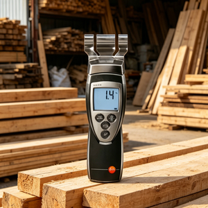 Outil de détection d'humidité pour matériaux de construction en bois Testo 616 Détecteur de mesure d'humidité infrarouge non destructif - Product Image 5