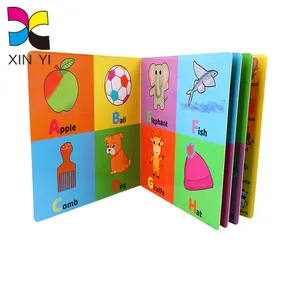 Free samples guangzhou suppliers high quality children board kids story book