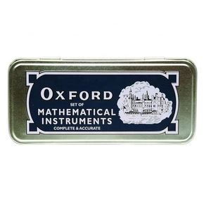 Juego de Matemáticas Oxford 2025 con Estuche Metálico Profesional, Nuevo Juego de Geometría - Product Image 3