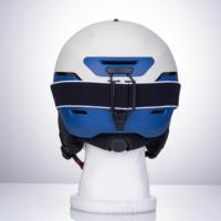 Ce Fr1077 Casque de ski de neige résistant aux chocs Casque de ski de sécurité léger et confortable avec support de sangle de lunettes