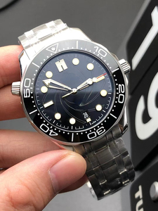 New High-<b>End</b> Luxury Mechanical Movement Stainless Steel Strap Watch Sapphire Crystal Dial Water Resistant 10 <b>Bar</b> Unisex 42mm - Product Image 2