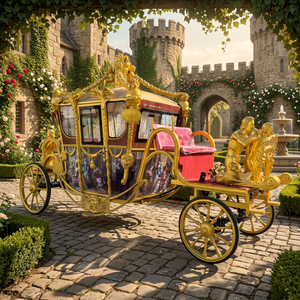 Chariot Électrique Royal d'Extérieur Personnalisé à Prix de Gros, Chariot Utilitaire Électrique Sans Chevaux, Vente Chaude - Product Image 1