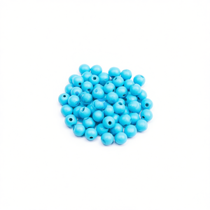 ILAN Perline 8mm Blu Piscina per Gioielli e Artigianato - Product Image 2