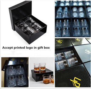 Ensemble de verres à whisky personnalisés de 300 ml avec gravure en relief, pierres à whisky de luxe, bouteilles à whisky avec logo personnalisé pour bar - Product Image 5