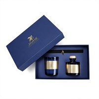 Coffret Cadeau de Luxe en Carton Rigide pour Cosmétiques, Emballage Personnalisé avec Tiroir et Insert pour Pots et Bouteilles