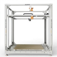 ELEGOO OrangeStorm Giga Printer 3D FDM Format Besar 800mm X 800mm X 1000mm Mesin Pencetak Industri Kecepatan Tinggi