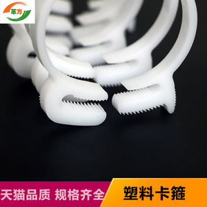 Plastic Hose Clamp Clamping Type For Pipe Fixing With Adjustable Size - Product Image 5
