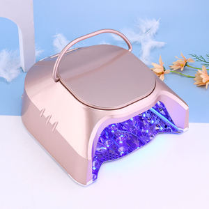 Lampu Kuku Gel Baterai Logam Pro <span class=keywords><strong>Cure</strong></span> 15600mah 72W Tanpa Kabel Isi Ulang UV LED dengan Chip LED Ganda dan Fitur Pengeringan Cepat - Product Image 6