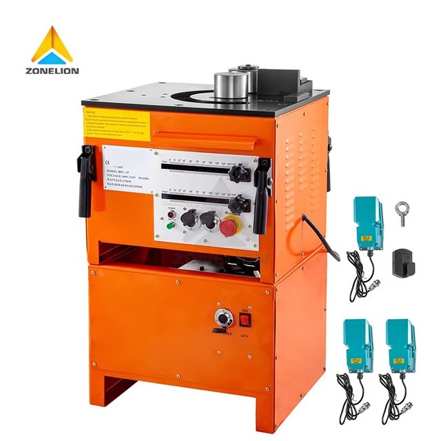 Multi Angle Adjustment Steel Bar Bending Machine Form Various Shapes Of Stirrup Rebar Steel Bar Bending Machine