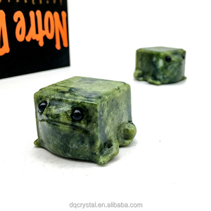 Venta al por Mayor <span class=keywords><strong>de</strong></span> Tallados <span class=keywords><strong>de</strong></span> Rana <span class=keywords><strong>de</strong></span> <span class=keywords><strong>Jade</strong></span> Verde Cristalino <span class=keywords><strong>de</strong></span> Alta Calidad, <span class=keywords><strong>Jade</strong></span> Xiuyan Pulido para Decoración del Hogar - Product Image 5