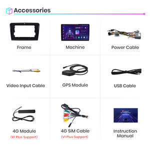 Junsun-Radio estéreo V1 para coche <span class=keywords><strong>Skoda</strong></span> Superb 2 2008-2015, radio inalámbrica con Android, navegación <span class=keywords><strong>GPS</strong></span> - Product Image 6