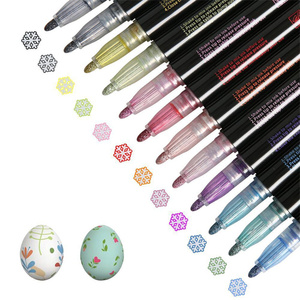 Marcadores de Contorno Multiusos de 12 y 8 Colores para Estudiantes - Product Image 3