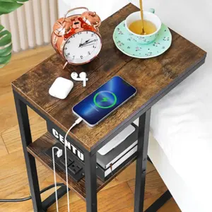 Using Sofa marble Side Bed Side Table smart coffee table