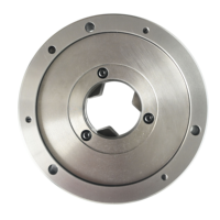 Mandrin de tour manuel auto-centrant à 3 mors SK250 254 mm, type puissant, fixation avant-arrière, norme GB, vitesse maximale 1800 tr/min