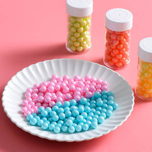 10 Millimetri Multicolore Arcobaleno Perline di Zucchero Eatible Pearlized per La Decorazione Della Torta da Forno Ingredienti Grossisti Spruzza Produttore - Product Image 6