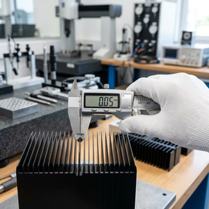 High Thermal Conductivity Aluminum Maximum Surface Area CNC Machined Heat Sinks - Product Image 4