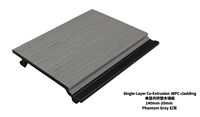 Paneles y Tablas de Revestimiento de Techo de Madera Plástica Compuesta (WPC) para Exteriores, Resistentes al Agua -120-15.5