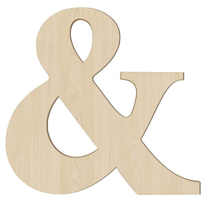 Blank, unfinished wooden <b>lettering</b> boards for use in painting, crafts, and home <b>wall</b> decoration. - Product Image 3
