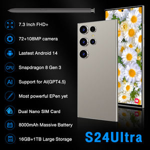 2025 <span class=keywords><strong>nuevo</strong></span> S24 Ultra 16G + 1TB 5G teléfonos inteligentes embalaje Original 4K pantalla LED resolución de pantalla HD Deca Core compatible con LTE - Product Image 5