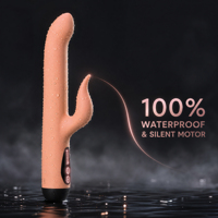 Bestmoon Jouet sexuel pour adultes, vibromasseur pour femmes, vibromasseur double tête pour point G, vibromasseur clitoridien, jouet sexuel rechargeable par USB pour femmes