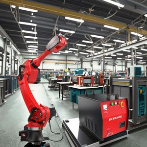 Manipulateur de soudage robotisé à 6 axes avec charge utile de 10 kg, longueur de bras de 1500 mm, PLC et moteur, IP54, précision de 0,03 mm - Product Image 4